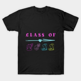 Class Of 2033 Grow With Me Kindergarten First Day Of School T-Shirt T-Shirt